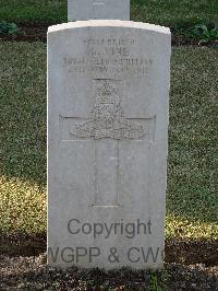 Salonika (Lembet Road) Military Cemetery - Vine, G